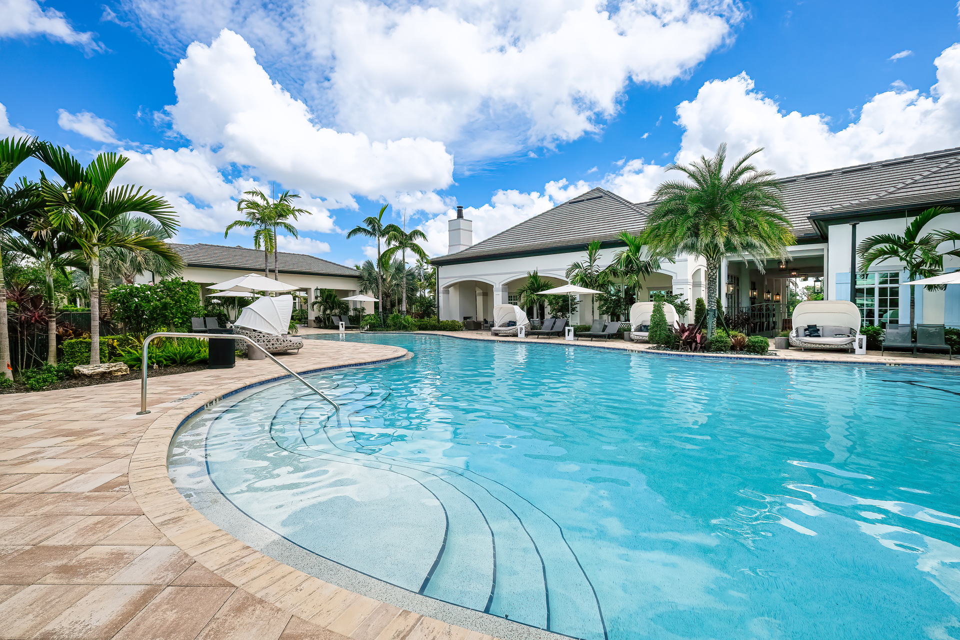 Resort style pool